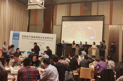 巴斯夫2018產品應用技術交流研討會于上海成功舉辦，共筑創新應用新平臺